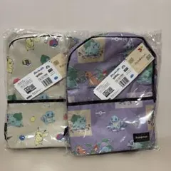 ポケットモンスタープラチナムザッカリュック～カントー地方～　2種セット