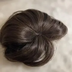NAO-ART 頭頂部用ウィッグ　ブラウン　つむじ