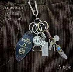 【新品】ヴィンテージ　アメカジ カラビナ ストリート キーホルダー