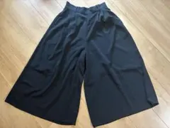 ローリーズファーム ガウチョパンツ ポケット付き ブラック 黒