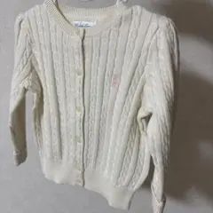 Ralph Lauren アイボリー カーディガン 18M
