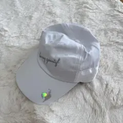 新品未使用　ルコック　ゴルフキャップ　帽子　白　ホワイト　フリーサイズ