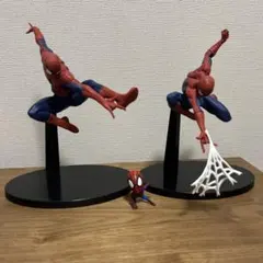 スパイダーマンフィギュアセット（2体+小型）