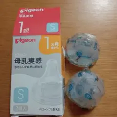 Sサイズ2個①　Pigeon ピジョン　母乳実感乳首