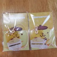 ポムポムプリン　お守り風アクリルキーホルダー