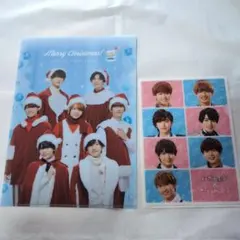 なにわ男子　クリアファイル2枚セット