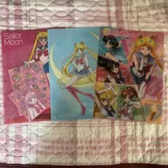 セーラームーンのクリアファイルセット