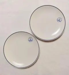 デッドストック 2枚 16 US NAVY ホーマーラフリン 皿 プレート 米軍
