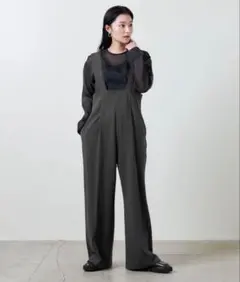 ＜MARW UNITED ARROWS＞サロペット パンツ グレー 34サイズ