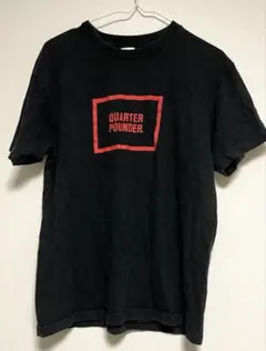 【マクドナルド】ロゴ総柄 ユニフォーム　サッカーシャツ◆古着ヴィンテージTシャツ グラフィック＆ストライプ襟付きサッカーシャツ / ゲーム