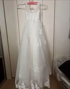 ドレスプロダクション　W170 ウェディングドレス Aライン　前撮り　二次会