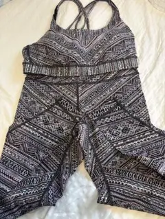 Lululemon 幾何学模様 ヨガウェア セット
