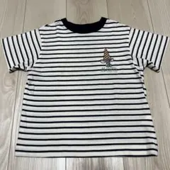 GU グラフィックT トム＆ジェリー ボーダーTシャツ 120cm
