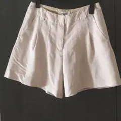 NATURAL BEAUTY BASIC ベージュ　キュロット　ショートパンツ
