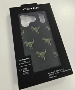 iPhone17Pro COACH（R）ハードケース／Repeat Rexy