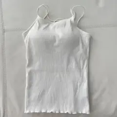 ●着用1回● カップ付き　キャミソール　サイズL
