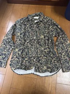 INHERIT 迷彩柄 長袖シャツ
