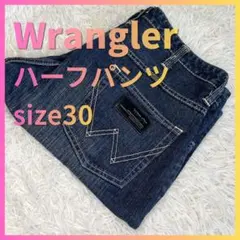 Wrangler W033 ハーフパンツ デニム　サイズM 美品のサムネイル
