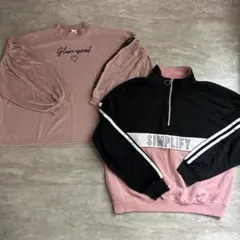 トレーナー　2枚セット　150㎝　160㎝