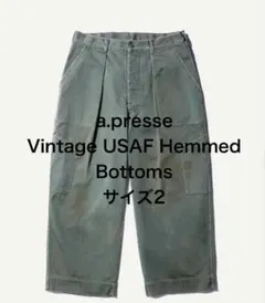 a.presse Vintage USAF Hemmed Bottoms 2