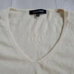 LAUTREAMONT Vネックニット　カシミヤ100%