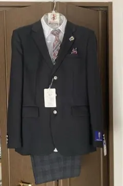 JFA公式　フォーマルスーツ　ブラック　165A 160 サッカー