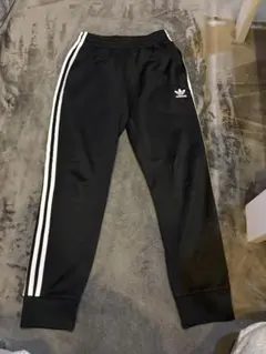 adidas ブラック ジョガーパンツ S