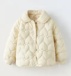 ZARA キルティングハートジャケット Kids baby 5-6Y 116㎝
