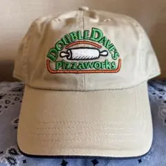 【US買付】Double Dave's Pizzaworks キャップ ベージュ