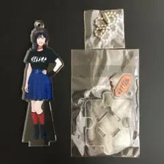 つばきファクトリー 八木栞 フィギュアスタンドキーホルダー Concert B