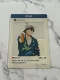 ギヴン DMMスクラッチ　上ノ山立夏　クリアカード