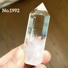 【No.1992】水晶　六角柱　ポイント　天然石　パワーストーン
