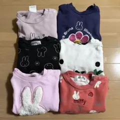 な*み様 ミッフィー　トレーナー　90 裏起毛