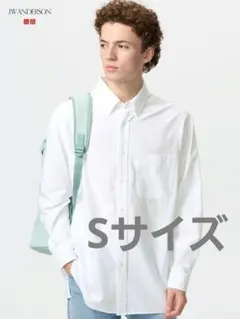 UNIQLO jwa オックスフォード オーバーサイズ シャツ ホワイト