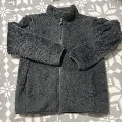 グレー フリースジャケット 長袖