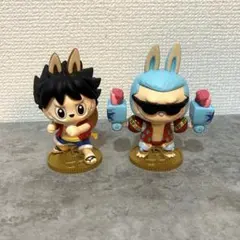 POPMART labubuワンピース ラブブ ルフィ&フランキー