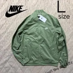 NIKE ナイキ ウーブン ジャケット ナイロン ボンバー MA-1 春秋 L
