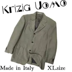 J5【KriziaUomo】イタリア製アンティークテーラードジャケットXL寸のサムネイル