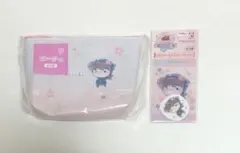 フリューくじ 忍たま乱太郎 ポーチ ステッカー 土井半助