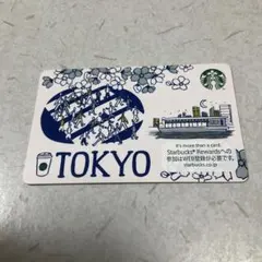 【使用済】スターバックスカード 東京デザインのサムネイル
