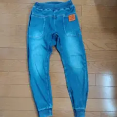 デニム風スウェットパンツ 130