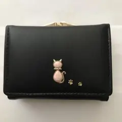 猫 折り財布