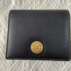 ペ*ー様 Versace メデューサ カーフレザー ウォレット 3つ折り財布 美
