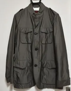 ダーバン★美品★ダークグレー ステンカラーコート