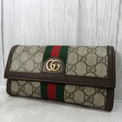 グッチ GUCCI GG 長財布 オフィデア　コンチネンタルウォレット