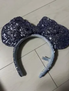 ディズニー ミッキー風カチューシャ ネイビー