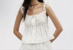 H&M ペプラムキャミトップス