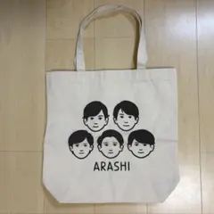 嵐を旅する展覧会 トートバッグ 似顔絵デザイン 大野智ミッキー