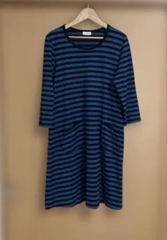 marimekko ボーダーワンピース