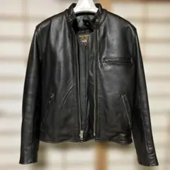 Vanson シングルライダースジャケット ブラック